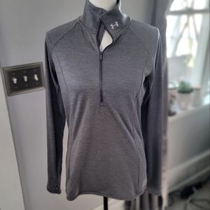 UNDERARMOUR Women's Small Long Sleeve Fitted Heat Gear Top